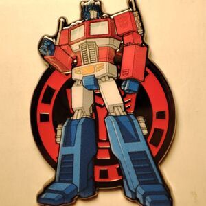 Transformers Mystery Pin Badge Series Optimus Prime Enamel Pin Official Figure